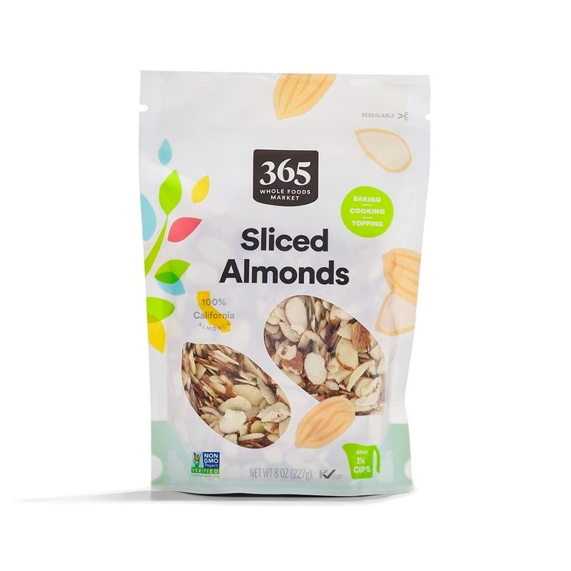 -Friendly Sliced Almonds 8 Ounce - No Sugar Added for Guilt-Free Enjoyment gallery