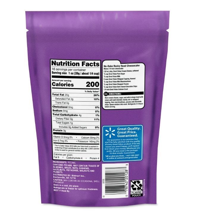 Great Value Chopped Pecans, 16 oz gallery