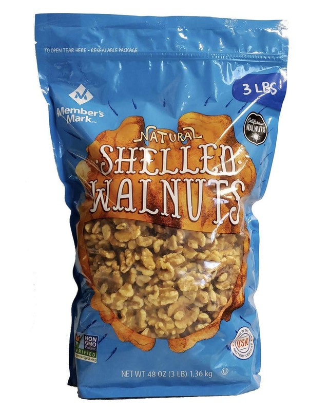 An Item Of Member’s Mark Natural Shelled Walnuts (3 Lbs.) Pack Of 1 – Bulk Disc