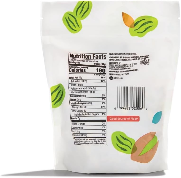 , Dry Roasted Pistachio Kernels, No Salt Added, gallery
