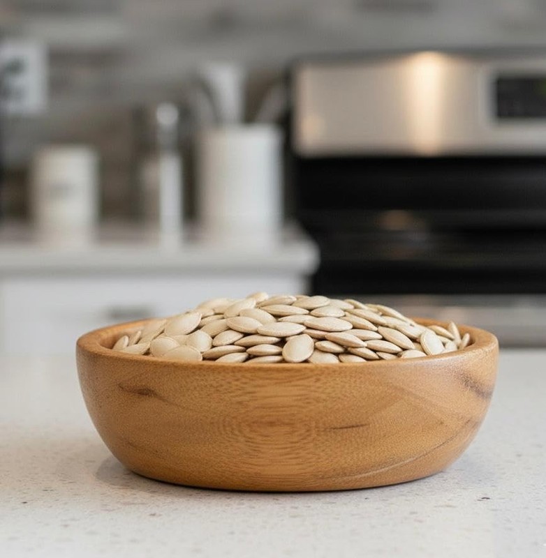 Lady Nails Pumpkin Seeds, Roasted and Salted, Fresh in a Crunchy Shell (1 Pound) gallery
