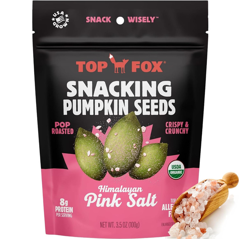 Snacks - Organic Pop-Roasted Pumpkin Seeds | Healthy Protein Snacks - Gluten Fre gallery