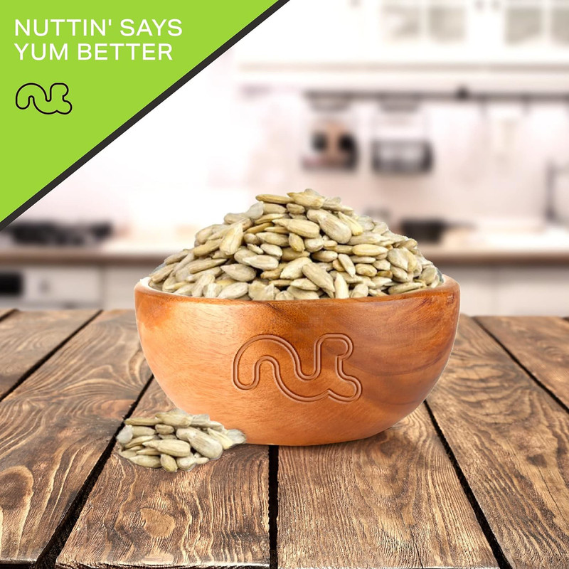Nut Cravings - Roasted Salted Sunflower Seeds Kernels to eat, No Shell Hulled - gallery