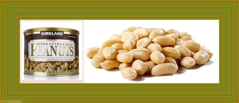 Kirkland Super Extra-Large Roasted & Salted Peanut 2.5 lb-Fresh-New-Sealed