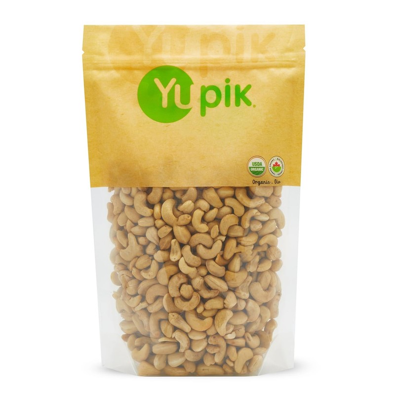 Yupik Organic Raw Cashews, 2.2 lb 35.2 oz, Pack of 6, Kosher, GlutenFree, Non…