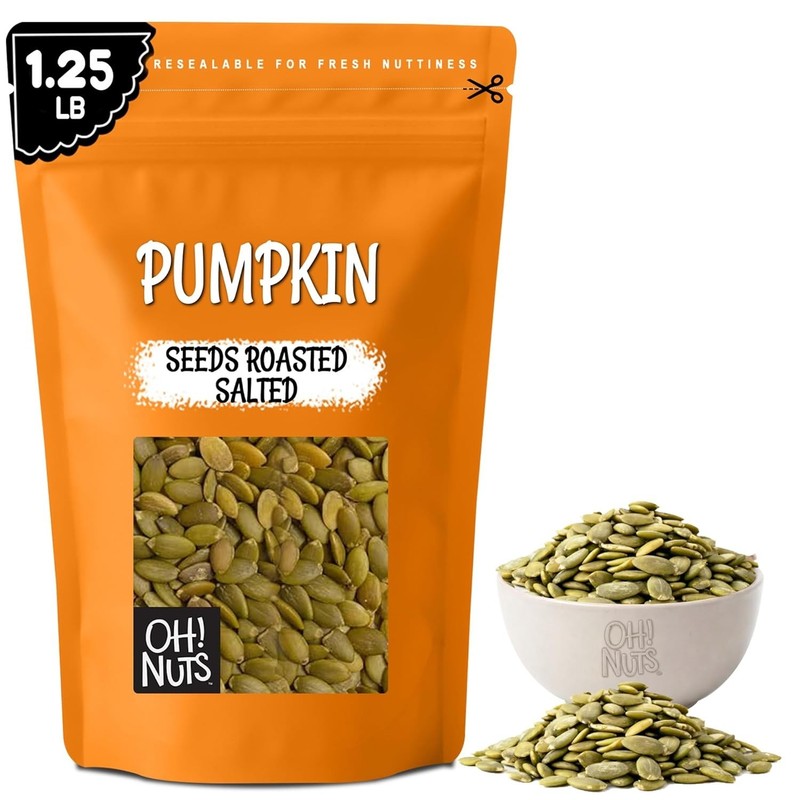 Pumpkin Seeds - Roasted Salted - 1.25 lb - No Shell Pepitas - Packed in New Y... gallery