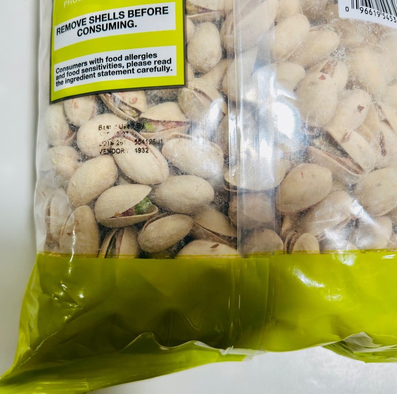 Kirkland Signature Dry Roasted & Salted Pistachios, 3 lbs (48 oz.), Kosher, 2027 gallery