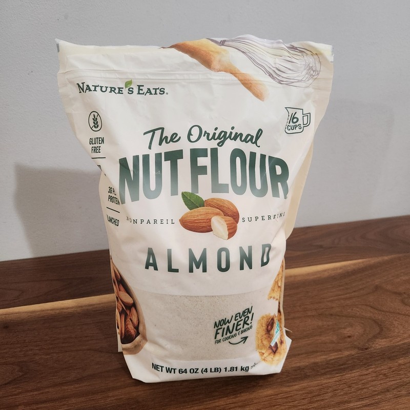Natures Eats Blanched Almond Flour 64 Ounce 16 Cups Keto Baking Cooking