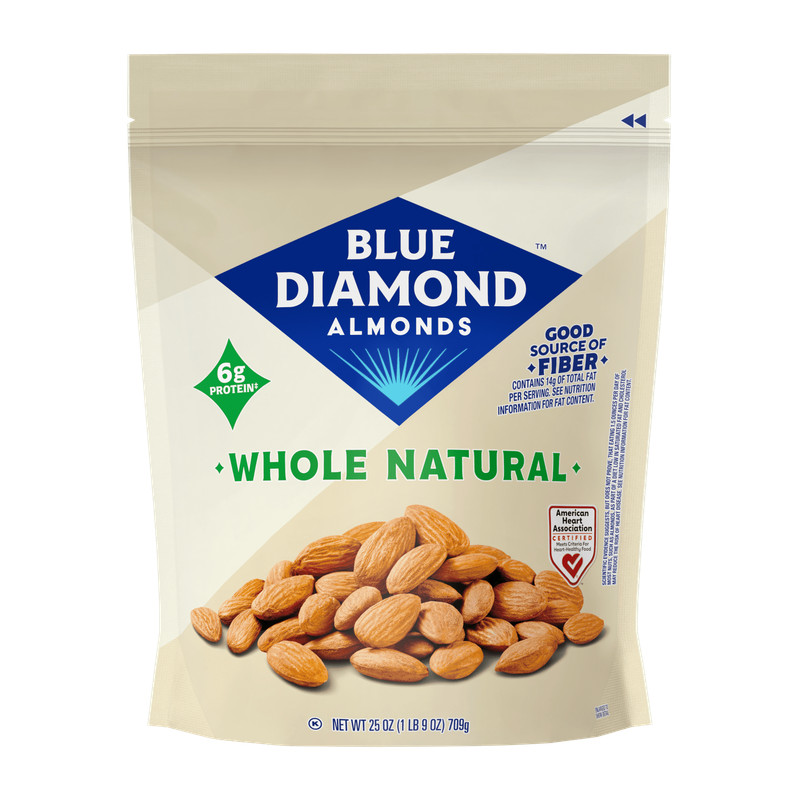 Blue Diamond Almonds, Whole Natural Raw Almonds Perfect , 25 oz.
