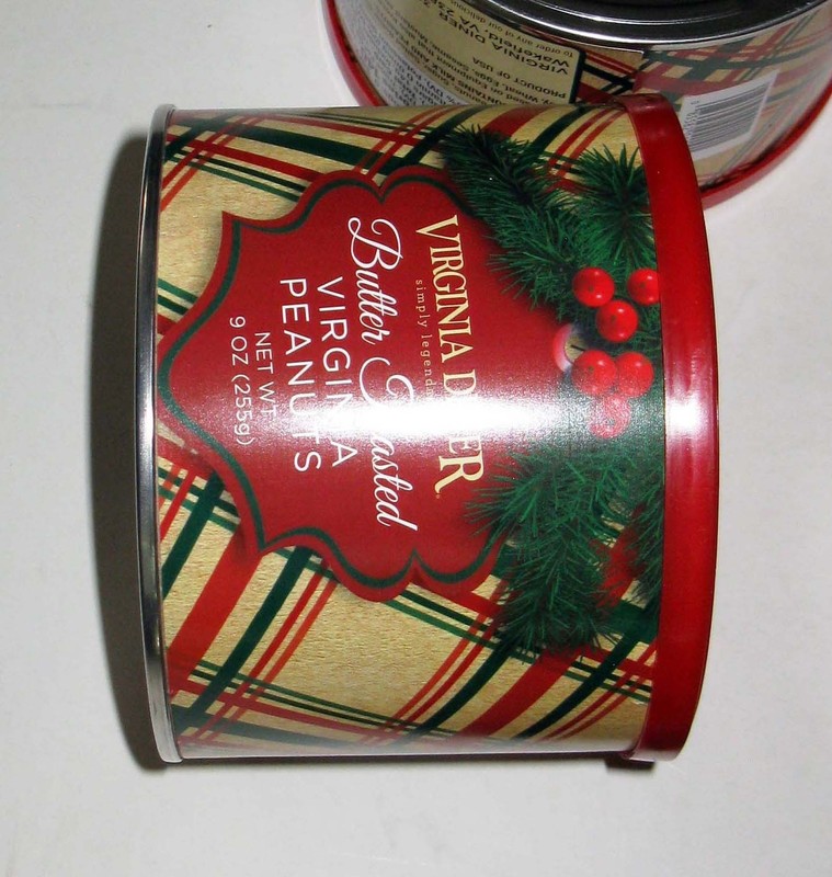 NEW SEALED LOT 6 Tins Virginia Diner Butter Toasted Peanuts 9 oz Tin Exp 12/26 gallery