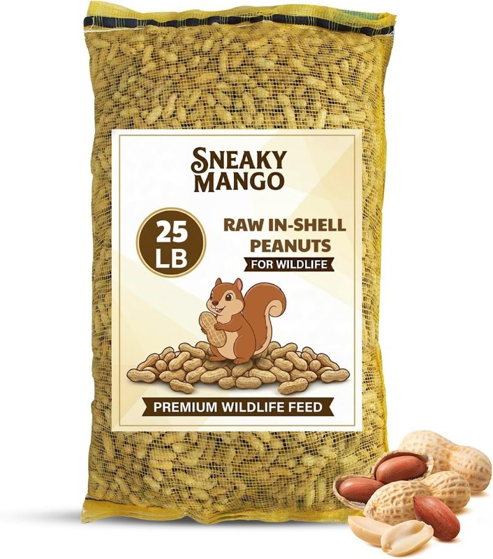 Quality- 25 Pound Raw Peanuts in Shell – All-Natural Food for Squirrels, Deer... gallery