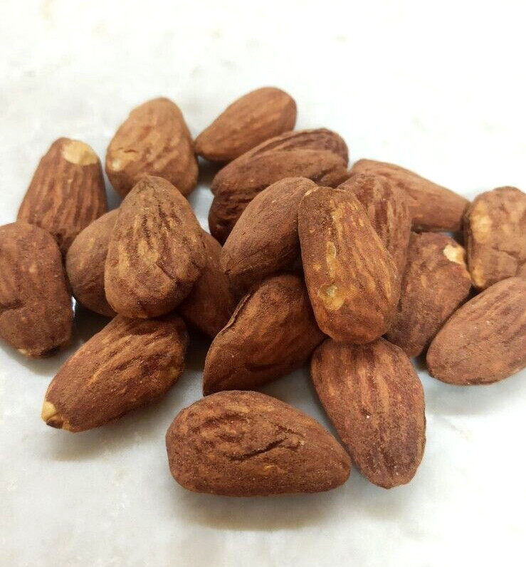 Roasted Almonds Nuts Salted and Freshly Hand Made in Holy Land Jerusalem gallery