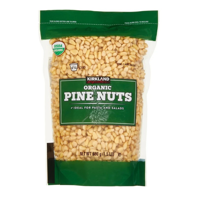 Kirkland Signature Organic Pine Nuts - 680g (1.5 lb)