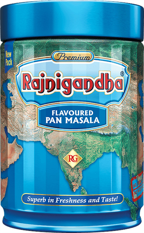 Rajnigandha Premium Mouth Freshener Flavoured Pan Masala Tin Dabba Pack 10X100g gallery