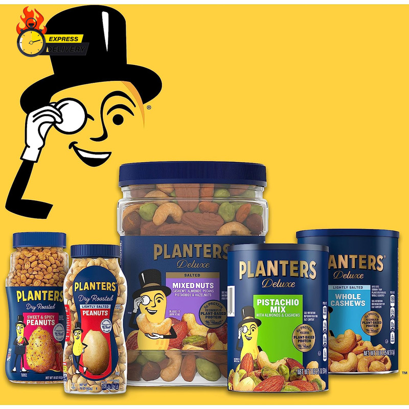 Deluxe Honey Roasted Whole Cashews, Party Snack, Plant-Based Protein, after Scho gallery