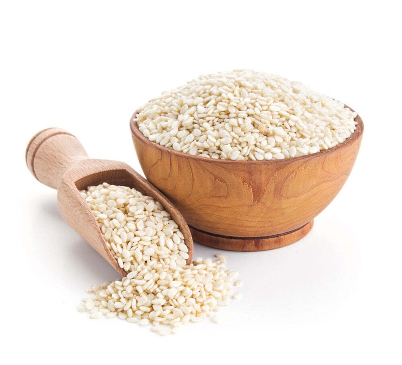 PRIDE OF INDIA White Sesame Seeds Raw Unhulled - Calcium & Iron Superfood Jar gallery